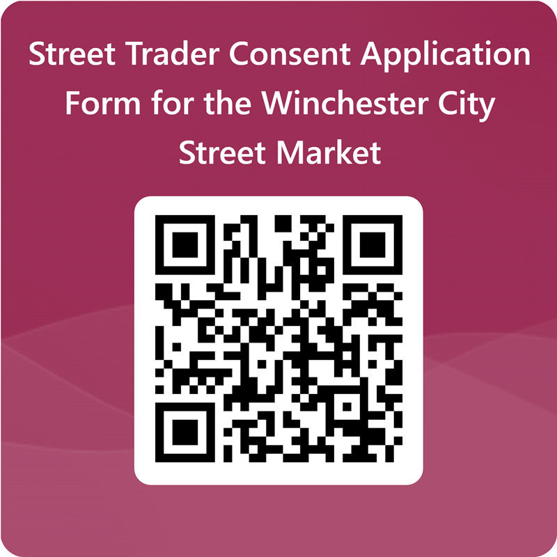 QR code for application form